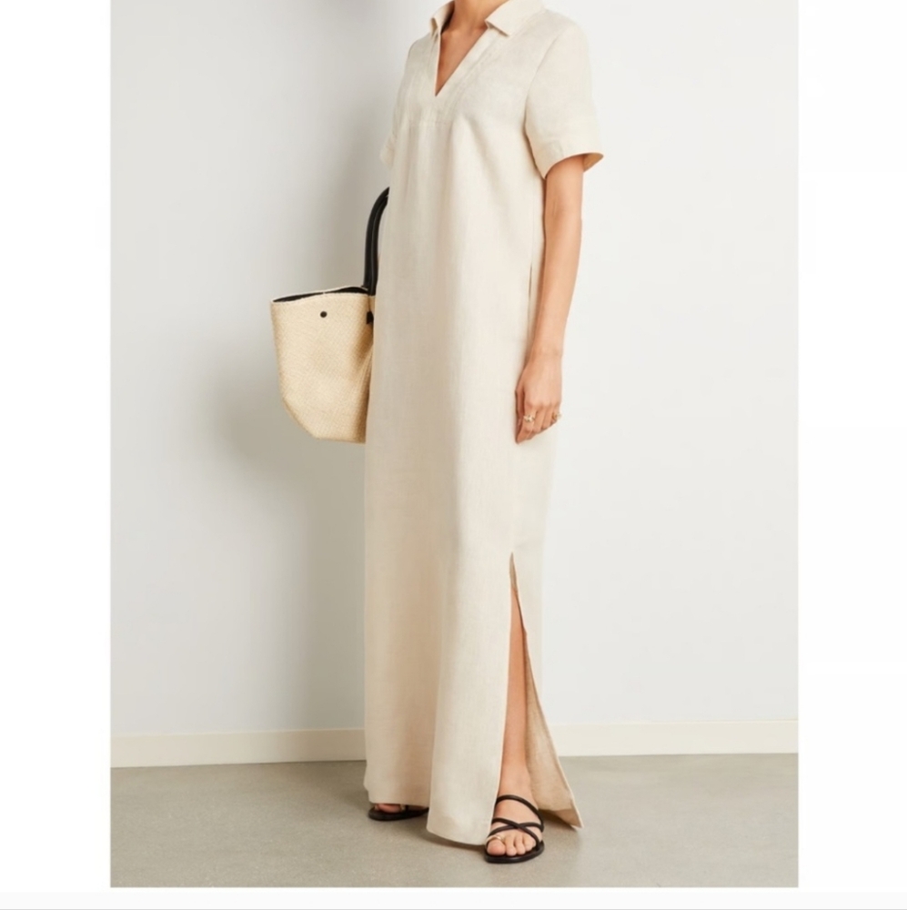 Banana Republic Cream Maxi Dress - Picture 2 of 3